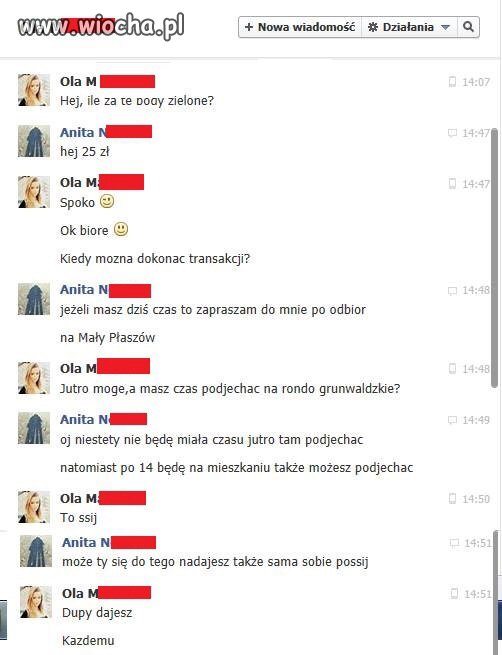 Sprzedaż na Fb.