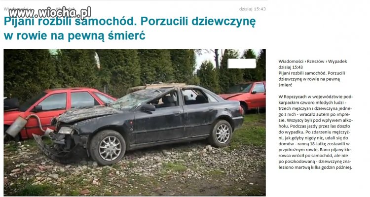 I znów przez czyjąś głupotę