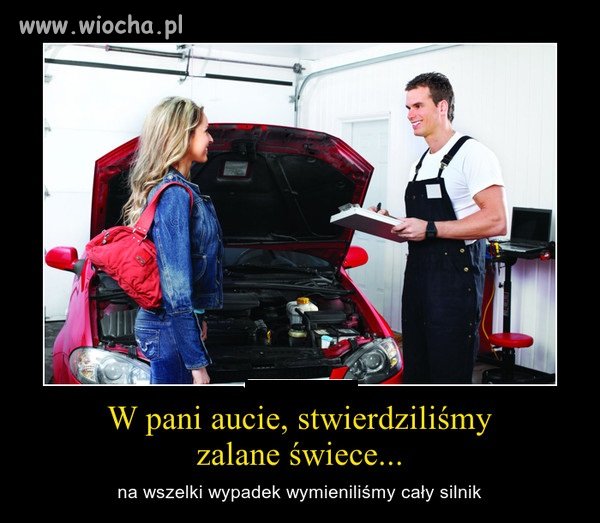 Naciąganie ludzi, którzy się nie znają na naprawie,