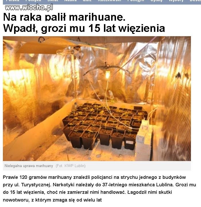 W POlsce nawet mając raka nie można korzystać...