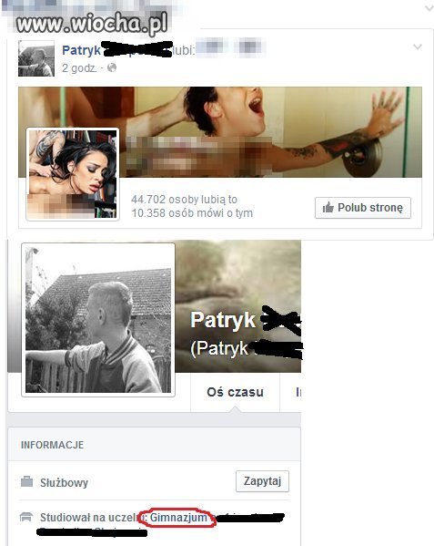 Świeży gimnazjalista