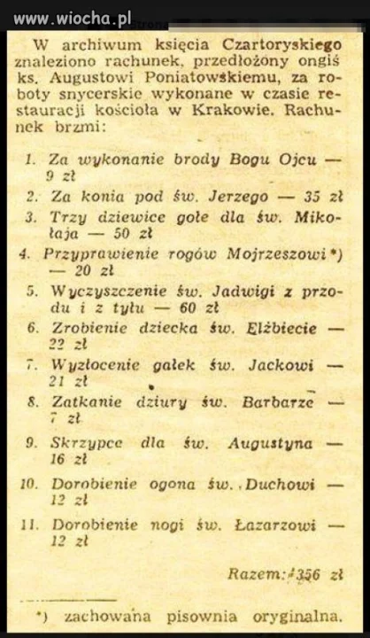 Taka ciekawostka 