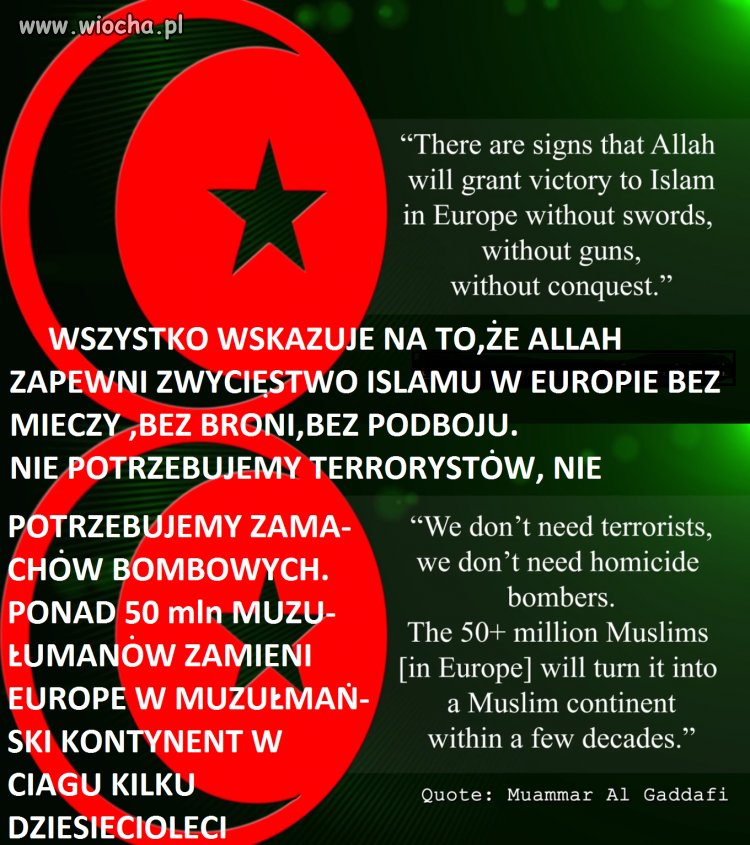 To już nie jest problem UK, Francji, Szwecji, Niemiec