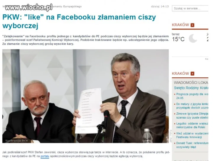 "Wiochy" też to dotyczy?