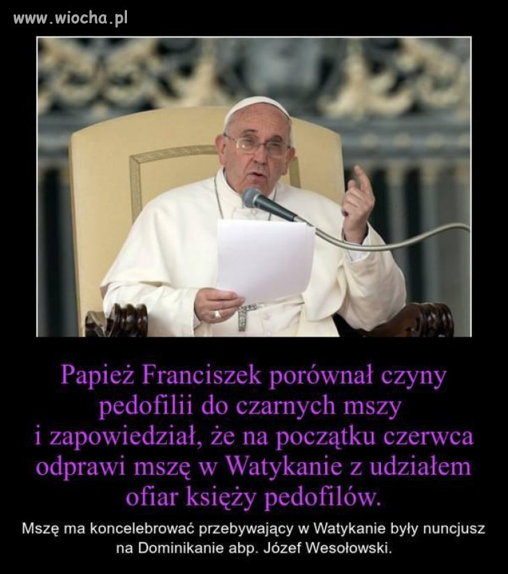 Pedofil Wesołowski nadal cieszy się wolnością 