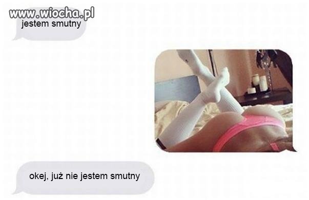 Tak się poprawia humorek