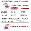 Podatki wole płacić za granicą  - Taki CH*J Polsko