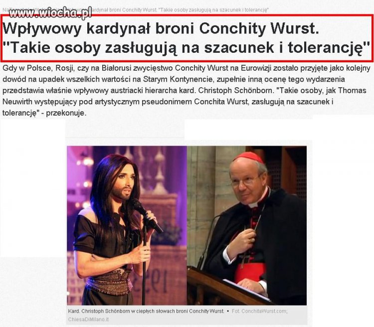 Tolerancje to rozumiem ale dlaczego na szacunek? 