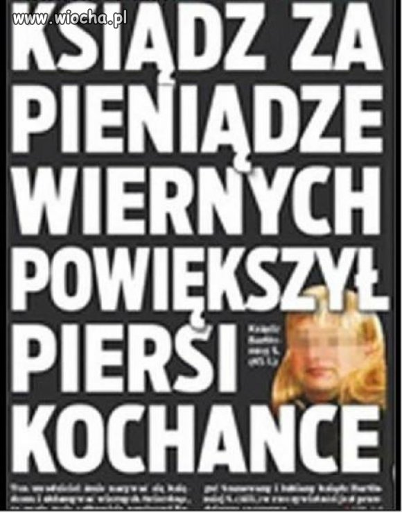 Chociaż wiadomo że nie pedofil 