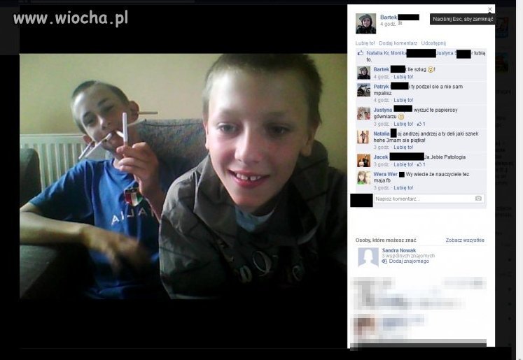 Dzieci lat 8 na Fb 