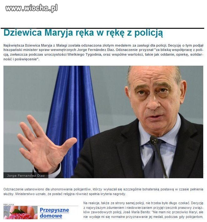 Za bliską współpracę z policją