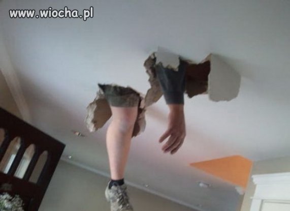 Sąsiad postanowił wpaść z wizytą
