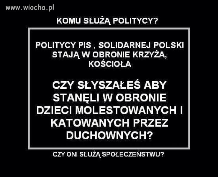 Komu służą politycy? 