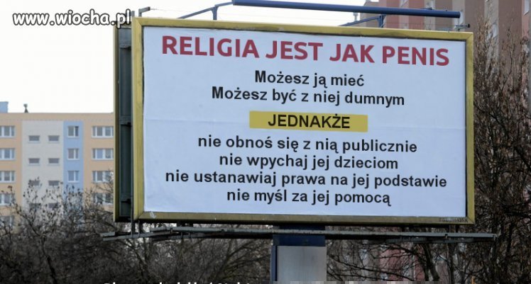 To jest prawda niezaprzeczalna a wiochą jest