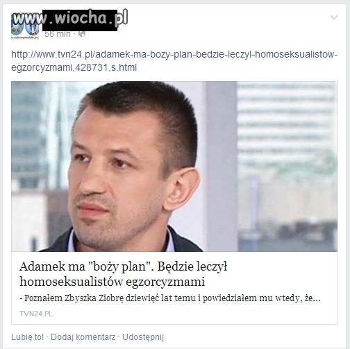 Rozumiem, że można nie lubić homoseksualistów
