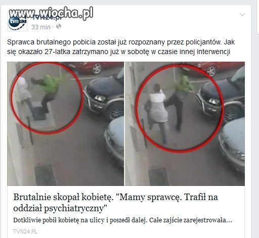Trafiony zatopiony! Wylądował w psychiatryku.