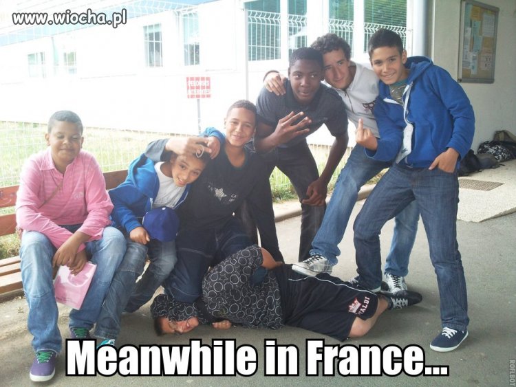 Tymczasem we Francji.