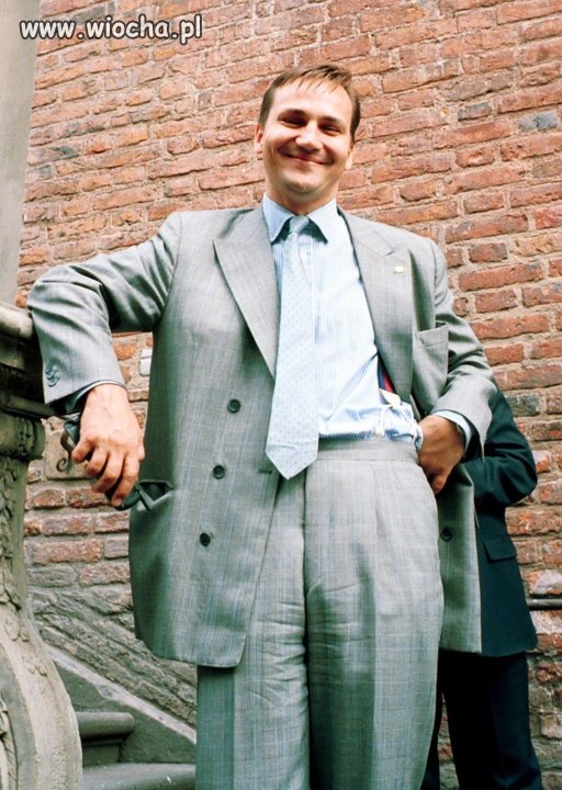 Radek, ponoć ikona elegancji