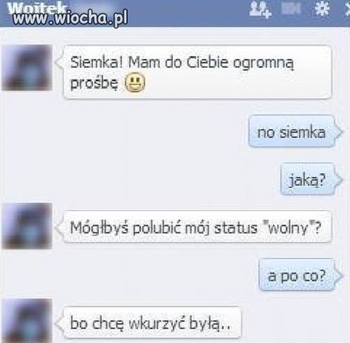 Czasami mnie się wydaje że status związku