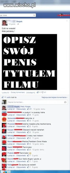 Ty też opisz swojego penisa tytułem filmu już dziś