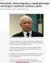 Kaczyński osobiście się nie wyrzuci z partii 