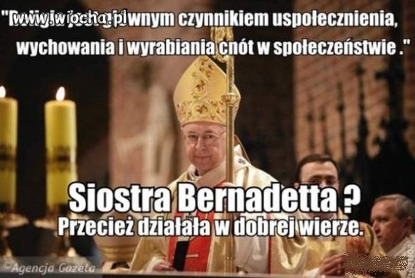 Bo oni zawsze...