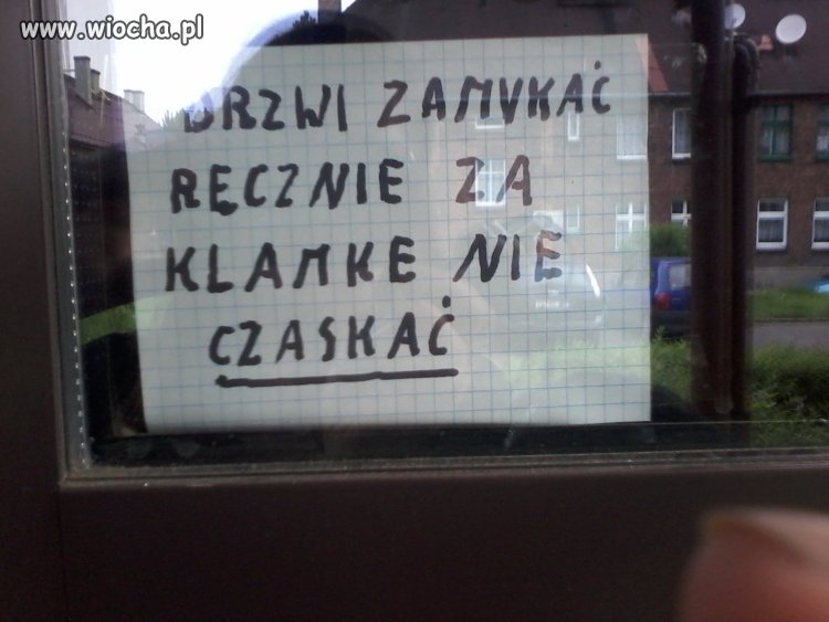 Tymczasem u mnie w bloku
