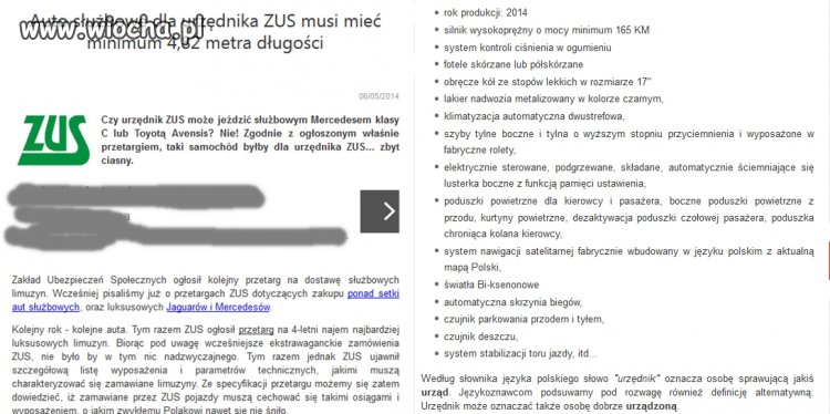  A ty użytkowniku jakie miałeś wymagania?