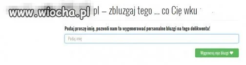 Zbluzgaj kogo chcesz