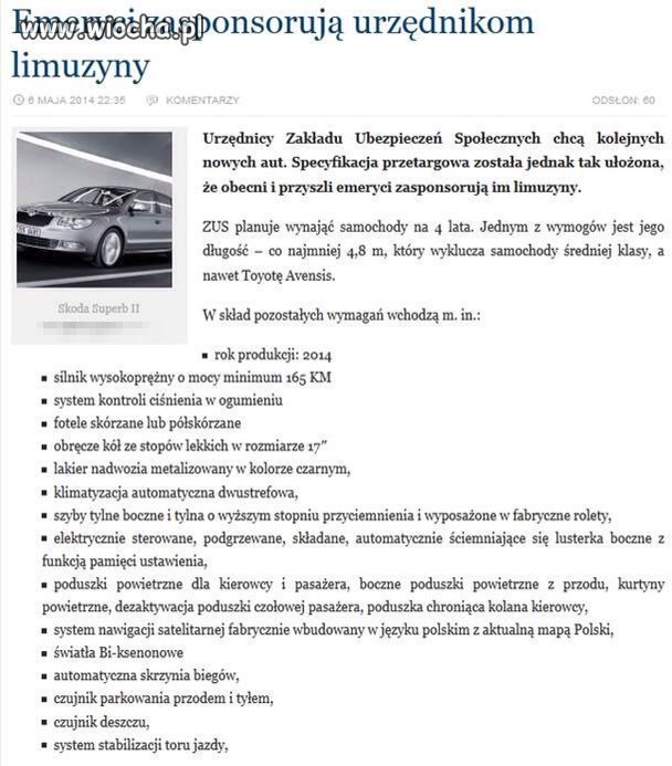 Po co płacić emerytury 