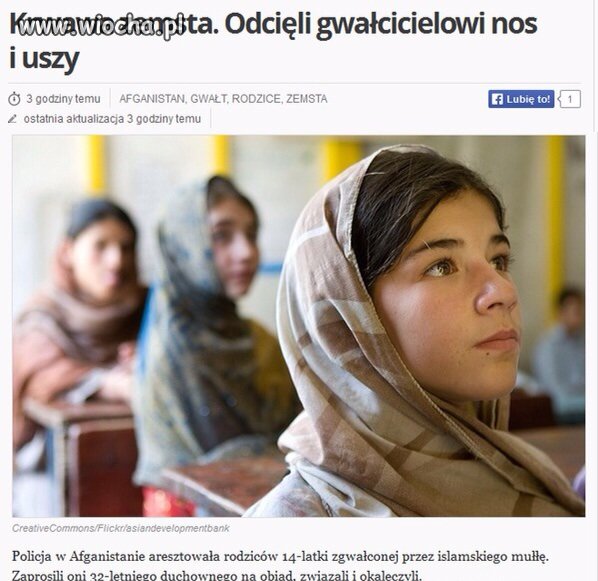 I tak się powinno robić z każdym gwałcicielem!