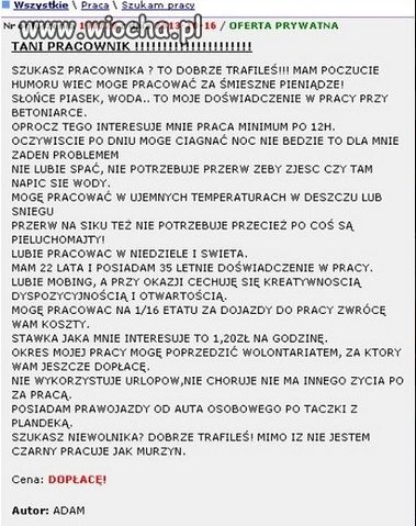 Może jakiś prywaciarz