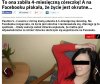 Gdy zabierali ciało dziecka, ona pisała statusty  