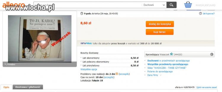 To ja Karol nie poznajesz mnie.