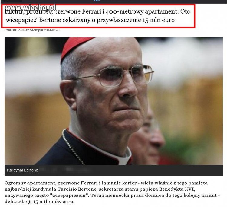Się niektórym powodzi... 