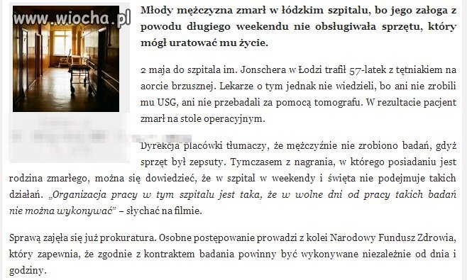 Polska służba zdrowia