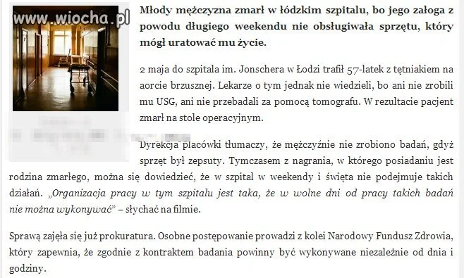 Polska służba zdrowia