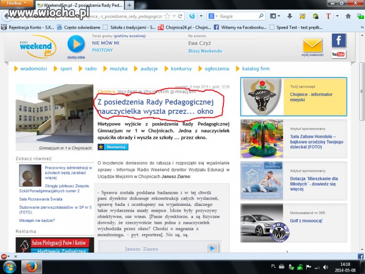 Nietypowa sprawa...