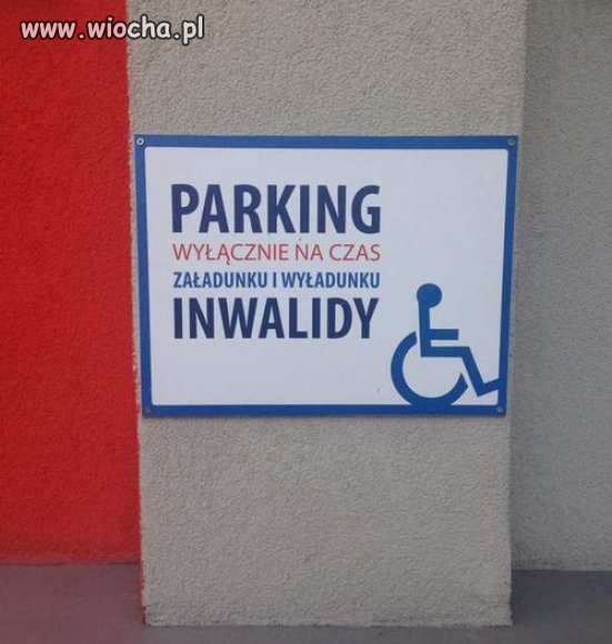"Załadunku i wyładunku"
