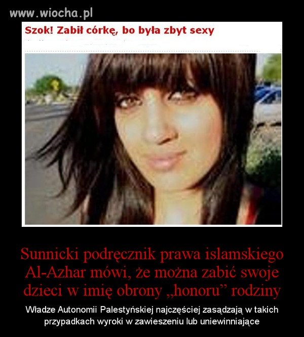 Zabić swoją córkę w imię chorej ideologii,