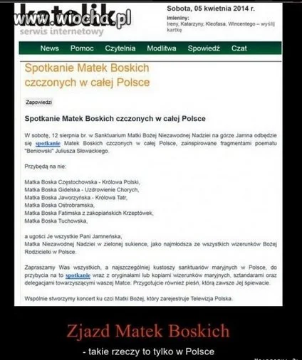 Mnie uczono,że jest  tylko jedna
