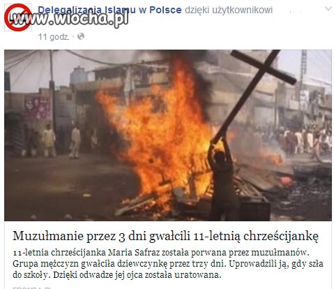 Tak się zachowują wyznawcy "religii pokoju"
