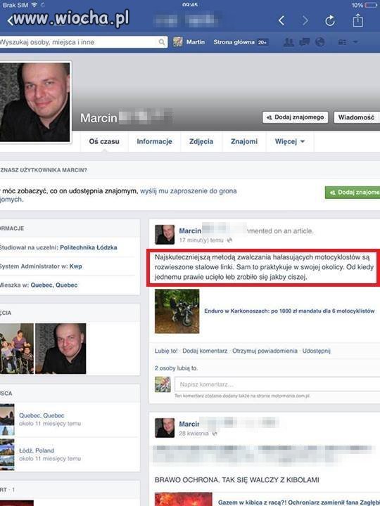 To dla mnie nie człowiek