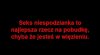 Seks niespodzianka.
