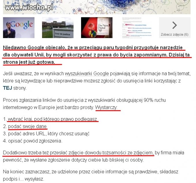 Jasne, jeszcze odciski palców i nr. konta z pinem.