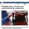Kto zatrudnił urzedników nieumiejących pisać ?