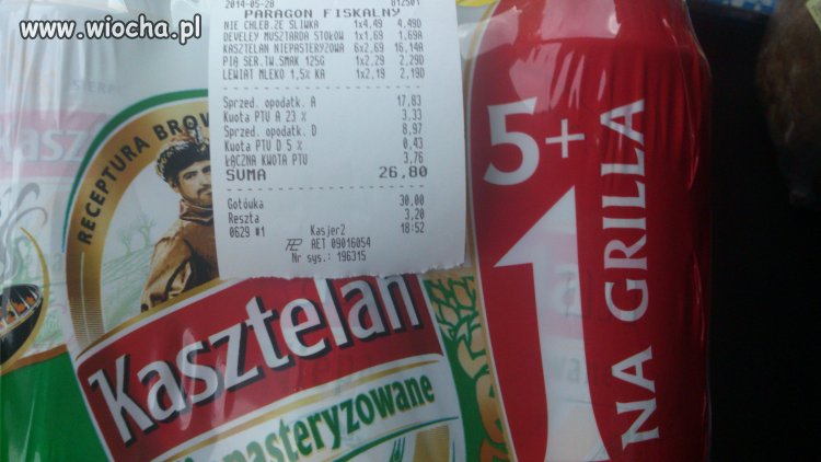 Promocja w lewiatan Kraków - Ruczaj, 5+1 gratis