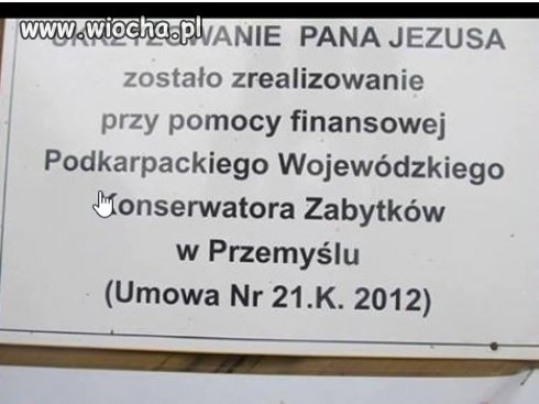 No i wyszło na jaw kto ukrzyżował Jezusa.
