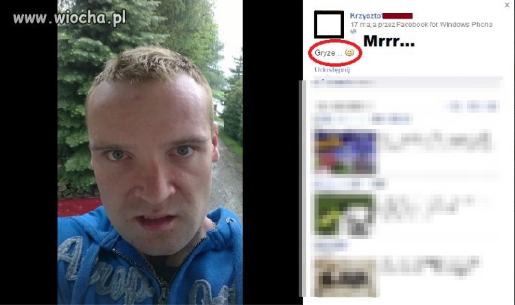 Ale groźny...