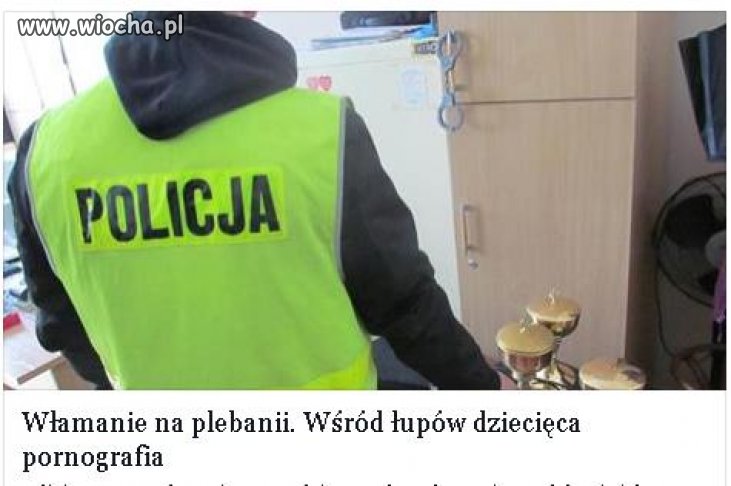 Złodzieje nie znają żadnych świętości. 